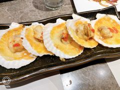 芝士扇贝-大渔铁板烧(花园道店)