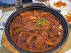 辣焖明太鱼-海兰江石锅饭(水上店)