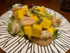烤虾芒果沙拉-澳骄 Aussie Kitchen·手工披萨·西餐(国大店)