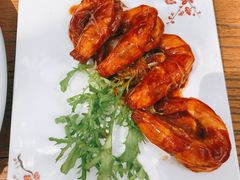 油焖大虾-悦真雅院·四合院·清真私房菜(雍和宫店)