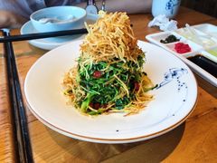 巧拌豆苗-四季民福烤鸭店(前门廊房二条店)