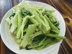 椒丝腐乳炒通菜-大赤坎肥仔强烧味海鲜餐厅(大赤坎店)