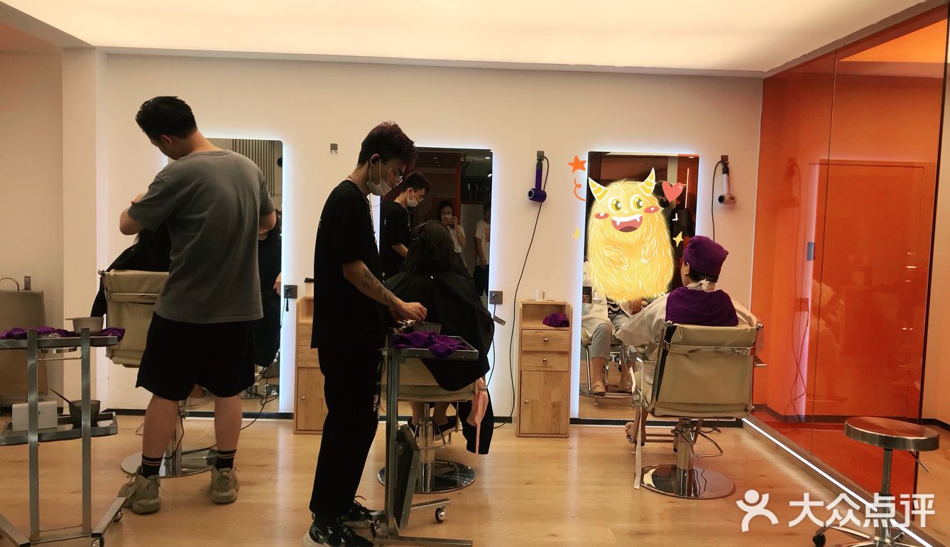 ,原本头发真心干到不行,一个多小时下来