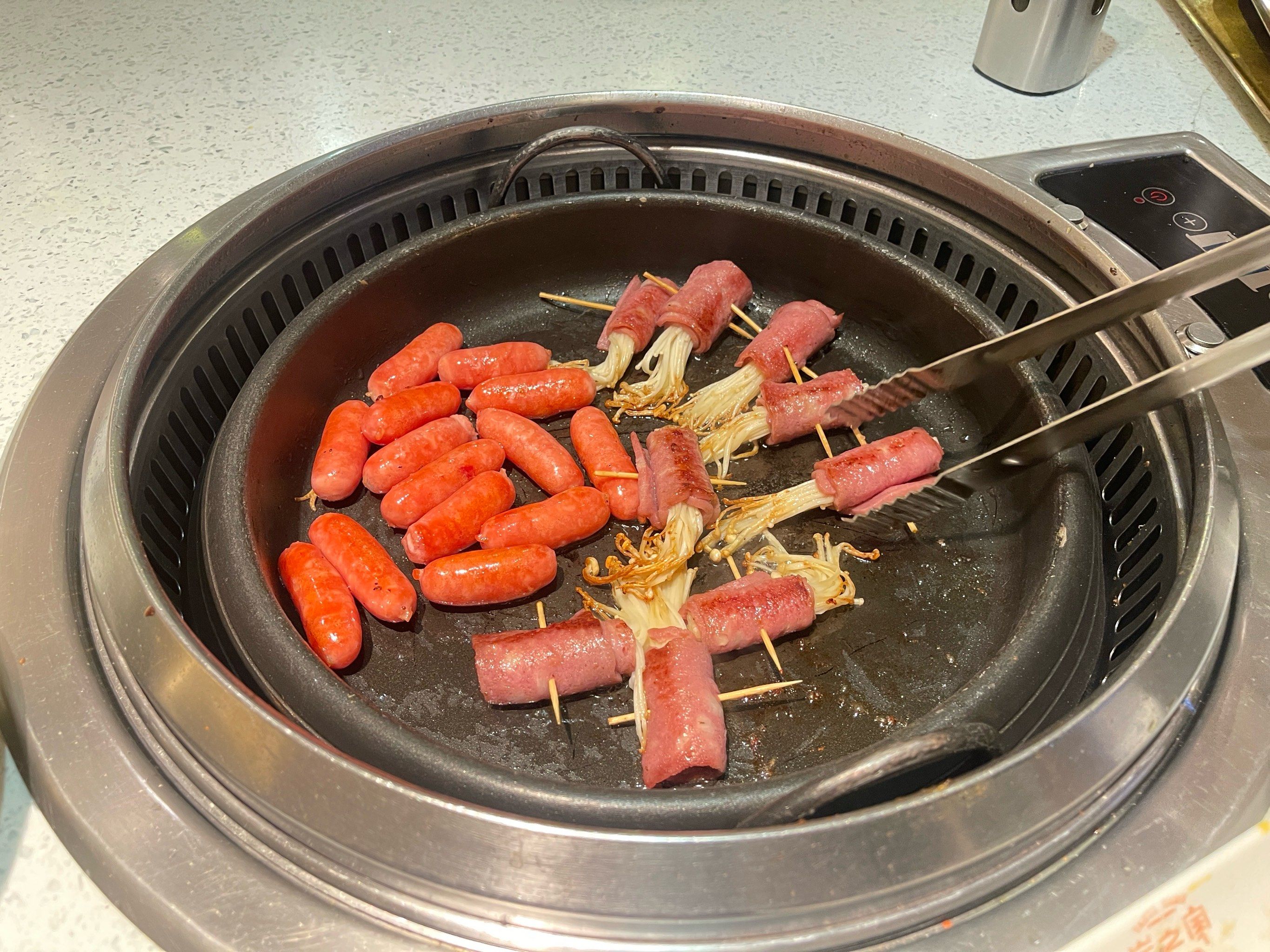 打卡炭之家大片烤肉