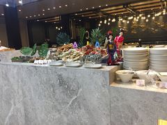 自助取餐区-上海虹桥宾馆味翠餐厅