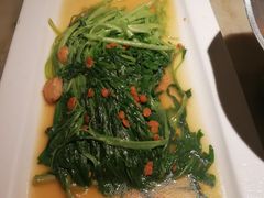 豆酱扒通菜-绿茶餐厅(广州天河城店)
