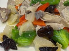 酸菜木耳炒猪肚-胖子饭店(兴学弄店)