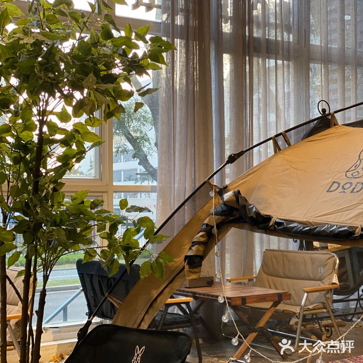 深圳探店|首家室内露营下午茶☕️