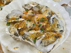 蒜蓉蒸生蚝-明记海鲜美食老字号(明记总店)
