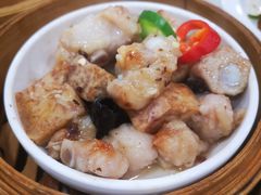 拍蒜云耳蒸排骨-点红点绿茗点居(客村店)