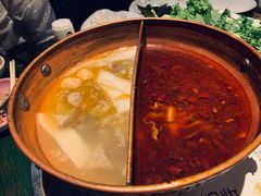 天然的番茄锅底-姑妈嫁妆涮羊排专业火锅(中央大街一店)