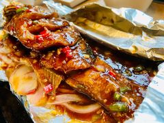锡纸烤鲈鱼-拾味馆·浓鲜骨汤(光谷天地店)