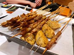 特色烤翅-宝记烧烤·碳锅羊肉·羊蝎子火锅·夜食社(文体路创始店)