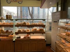 面包甜点陈列柜-新侨三宝乐面包店(崇文门店)