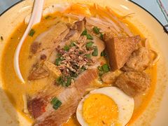 马来猪颈肉呖沙面-梳打冰室(氹仔店)