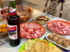 油炸黄豆油皮-刘老表·瓦罐汤涮肉(青云谱店)