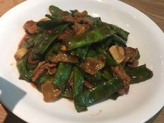 肉片烧豆角-上关雪東北菜(中房金谊店)