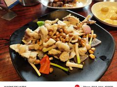 果仁炒生鱼片-禄源公·老莞诚饭店