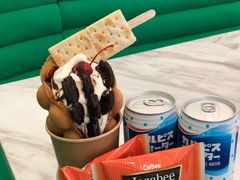 奥利奥牛奶雪糕鸡蛋仔芭菲-CHOCHENG&CO.(欢乐海岸店)