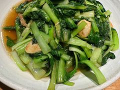 生炒广东菜心-潮粥荟·潮汕砂锅粥(朝阳大悦城店)