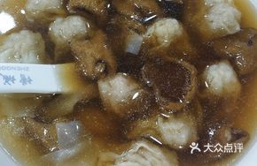 Wonton and Pig Intestine Combination