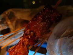 -劳动公园新疆人烤腰子