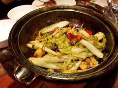 岭南豆鼓娃娃菜-绿茶餐厅(华联万柳店)