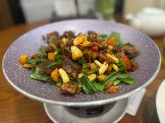 小炒黄牛肉-渔满仓海鲜渔家(象山二店)