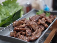 烤猪脖套餐-大福黄牛料理·韩式烤肉·黄牛肥肠·酱蟹