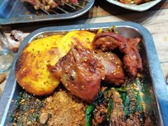 -胖姐活羊烧烤家乡菜(刘家桥店)