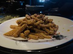 蛋黄焗南瓜-靠山屯东北农家菜(八龙桥雅苑店)
