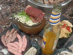 -啊美丽炭火烤肉(滑翔一店)