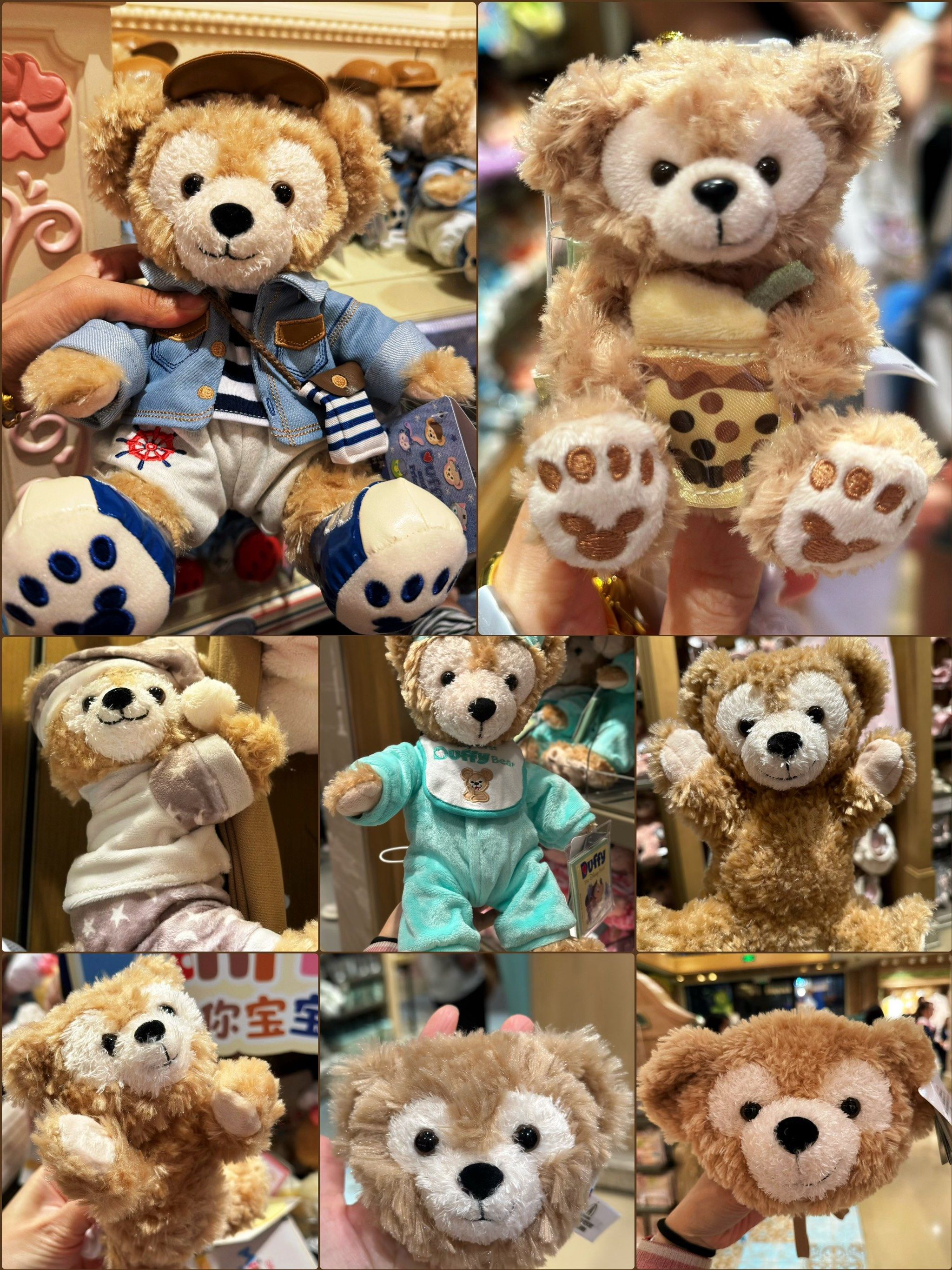 迪士尼世界商店|毛绒界最暖心的熊6015优质伴偶93