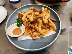 椒盐鱿鱼-奕景海鲜酒家· 大连海鲜(星海广场店)