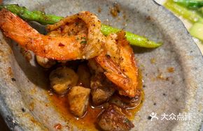 Garlic Fried Small Red Shrimp