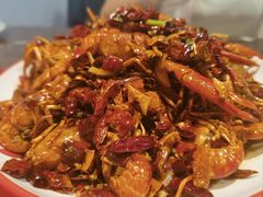 干煸小龙虾-盱眙虾神於氏龙虾(夫子庙红街店)