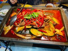 -探鱼·鲜青椒爽麻烤鱼(银泰城店)