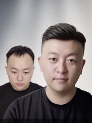 -发饰美男士增发补发假发定制店