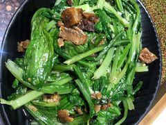 豆豉鲮鱼油麦菜-潮十三潮汕砂锅粥(高新四路大都荟店)