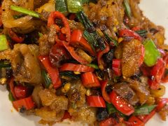 老干妈炒猪皮-湘肠香火锅店(团结湖店)