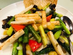 铁棍山药炒芦笋-利苑酒家(金宝店)