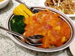 茄汁焗猪扒-满得意茶餐厅·顺德家常菜·港式经典(大良店)