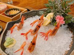 甜虾刺身-黑牛の店·和牛烧肉(合生汇店)