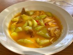 翡翠丝瓜闷鲜腐竹-宴南庭·闽味私房菜