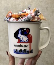 大白兔搪瓷杯-大白兔奶糖(南锣鼓巷店)