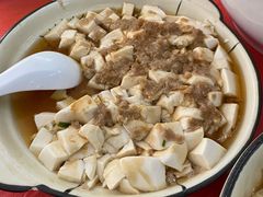 肉碎蒸山水豆腐-银峰农庄·特色烧鸡·鲜无花果浸鸡
