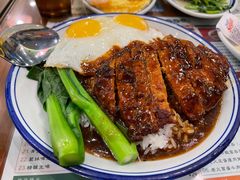 黑椒猪扒双蛋饭-小龍鳳餐室(番禺路店)
