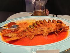 煎烧黄河鲤鱼-阿五黄河大鲤鱼(英协路店)