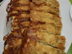 猪肉韭菜锅贴-大眼锅贴水饺(河东店)