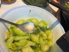 鲜丝瓜焖鲍鱼仔-费大厨辣椒炒肉(黄兴中心广场店)